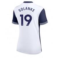 Tottenham Hotspur Dominic Solanke #19 Replica Home Shirt Ladies 2024-25 Short Sleeve